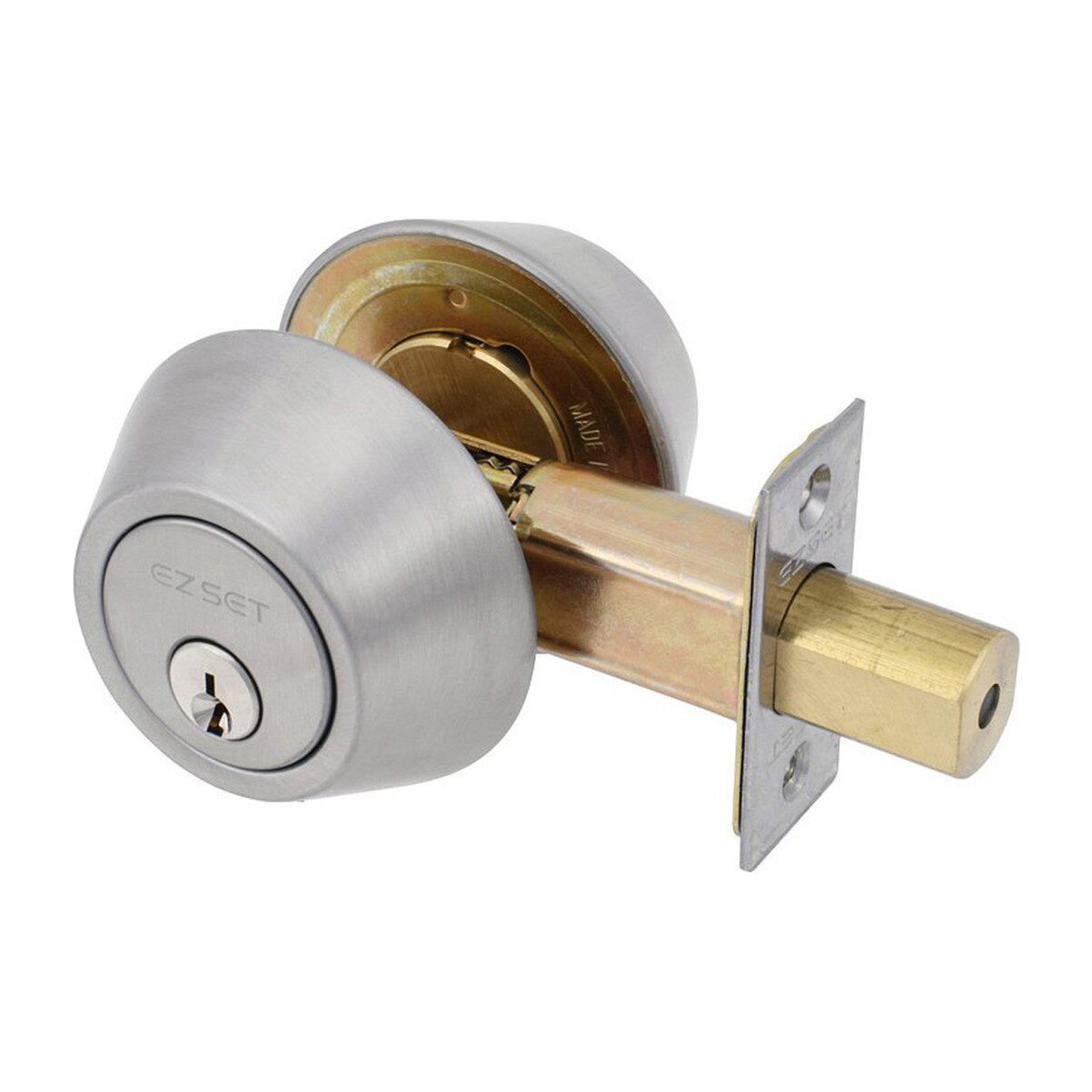 LU Deadbolt, Grade 2, Front View